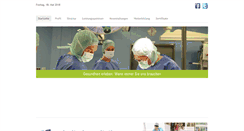 Desktop Screenshot of chirurgie-oberhausen.de